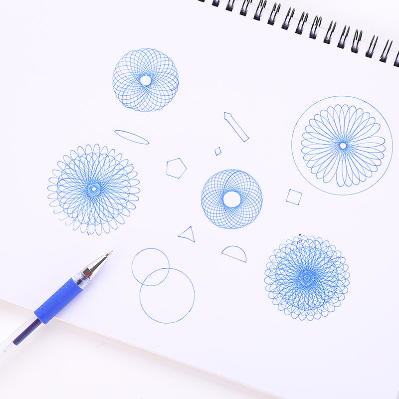 Spirograph Geometric Ruler - 3 Pcs