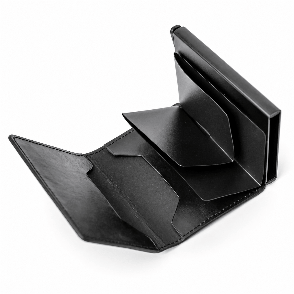 A. Fragrances Premium Leather Card Holder Wallet – Slim Minimalist Wallet