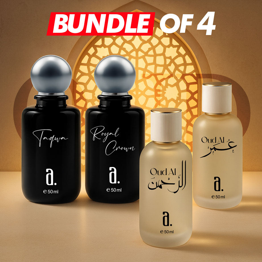 Oud Bundle (50 ML) - Oud Al Rehman, Oud Al Umar Royal Crown, Taqwa