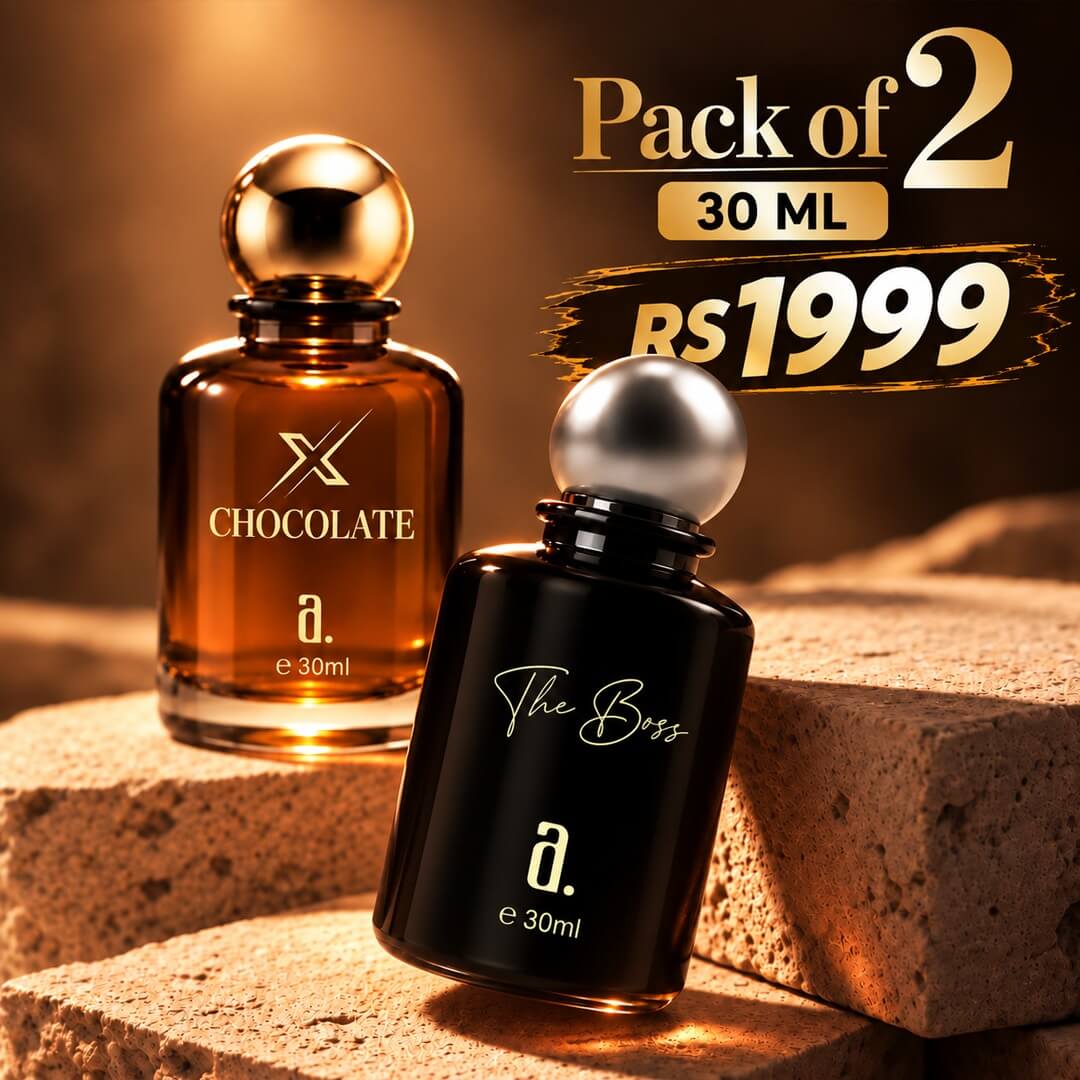 X Chocolate & The Boss Perfume – Pack of 2 | 30 ML Each