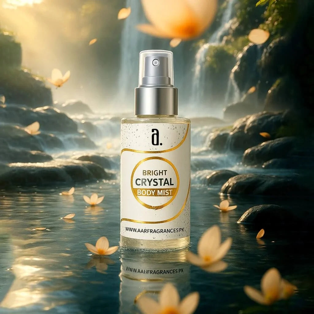 BRIGHT CRYSTAL BODY MIST FOR WOMEN | FRESH FLORAL FRAGRANCE